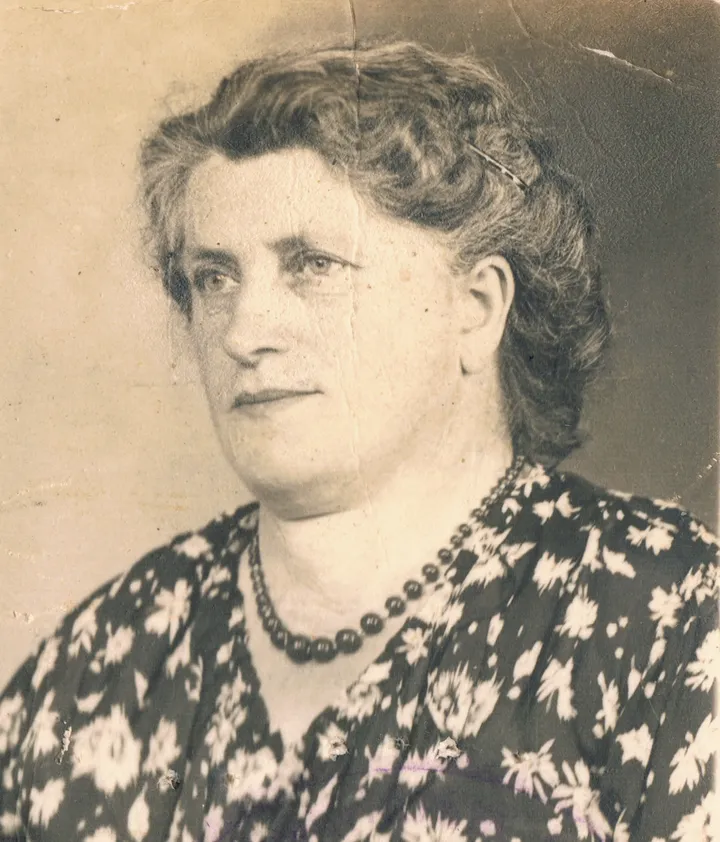 Rosa Lyck als junge Frau.